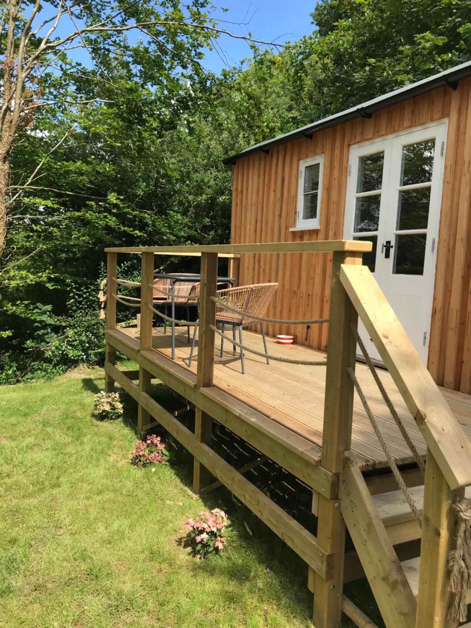 Shepherd'S Hut At Rosewood House Liskeard Extérieur photo